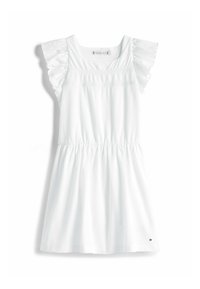 Tommy Hilfiger TEXTURED FIT  - Vestido de punto - white
