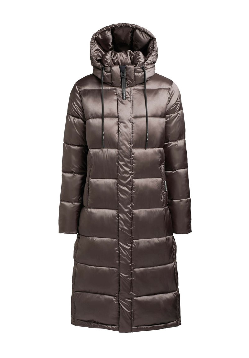 khujo Wintermantel taupe