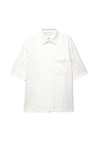 TEXTURED SHORT SLEEVE - Cămașă - white
