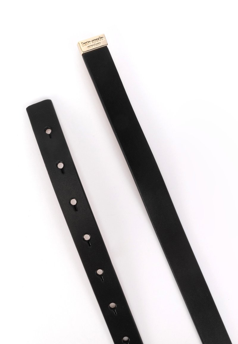 Kate Spade Accessories Black Leather Belt Wide Flat Bow Size Small Made In Italy Buy Kate Spade Black New York 19mm Deco Bow Belt from the  main image 3