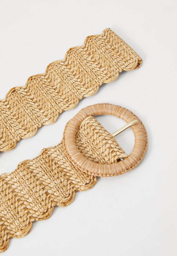 PCLYANA WAIST BELT - Braided belt - nature2