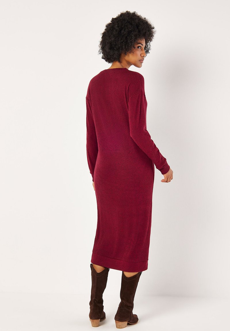 Apricot MIDI - Jumper dress - burgundy/bordeaux - Zalando