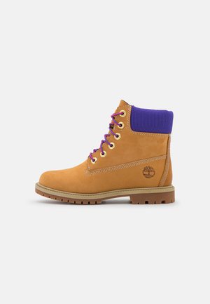 6IN HERT CUPSOLE - Schnürstiefelette - wheat/purple