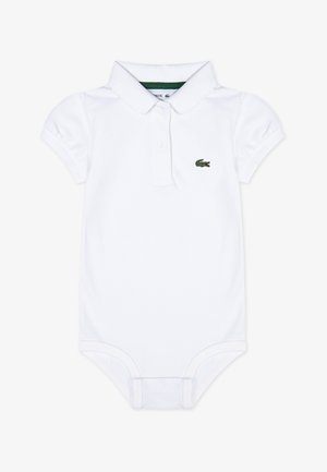 Lacoste SHIRRED SLEEVE - Poloshirt - blanc