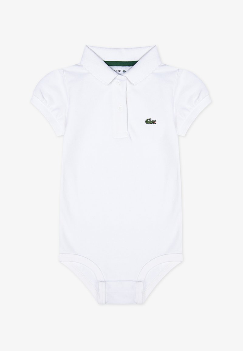 Lacoste SHIRRED SLEEVE - Polokošeľa - blanc