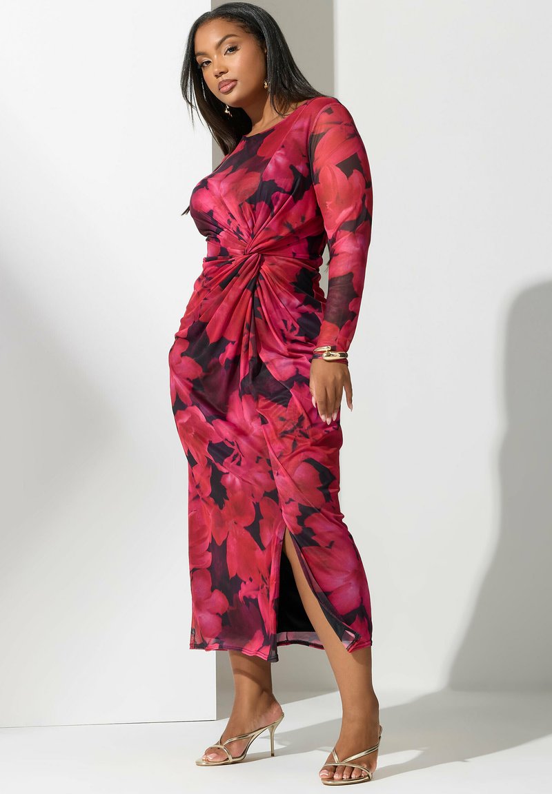 strapless open back dress Off-the-Shoulder Plus-Size Long Prom Dress PromGirl