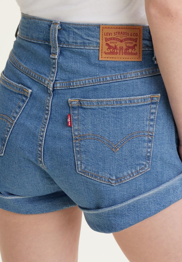 MOM A LINE SHORT - Denim shorts4