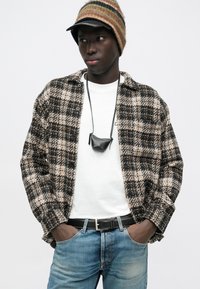 Jack & Jones JORGREENE THREAD CHECK OVERSHIRT - Skjorter - black