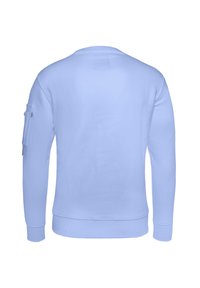 Alpha Industries LABEL  - Sweatshirt - light blue