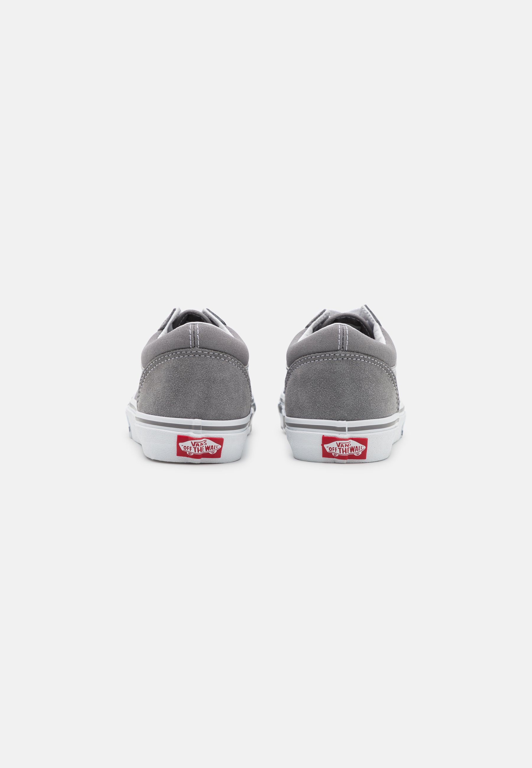 gray low vans