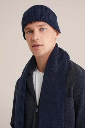 WE Fashion, SET - Šál - blue