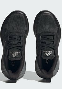 adidas Performance RAPIDASPORT BOUNCE LACE - Zapatillas running asfalto - core black   core black   iron metallic