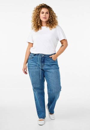 Zizzi Jean droit - blue denim