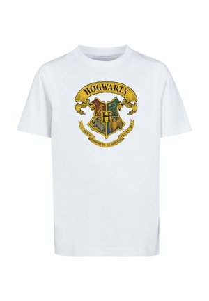 HARRY POTTER - HOGWARTS RIBBON CREST - Print T-shirt - white