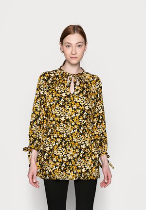 SPOT SMOCK WOVEN - Tunika - yellow/black