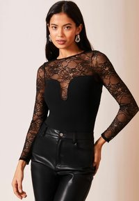 Lipsy - LONG SLEEVED - Body - black Thumbnail-Bild 1