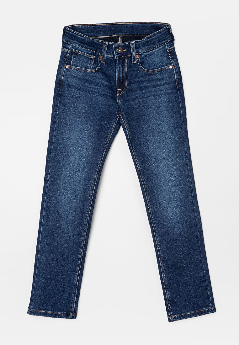 Pepe Jeans Slim fit jeans donkerblauw Pepe Jeans Slim fit jeans donkerblauw