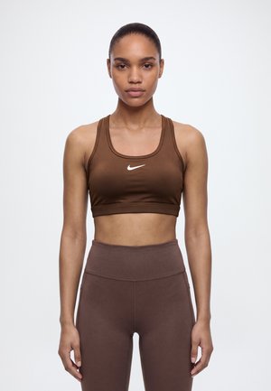 Nike Performance, BRA - Brassières de sport à maintien normal - cacao wow/(white)