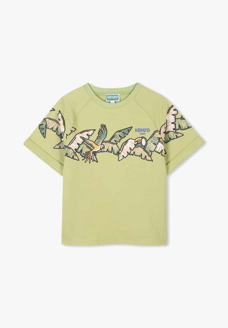 KENZO kids LIGHTWEIGHT - T-shirt imprimé - fern