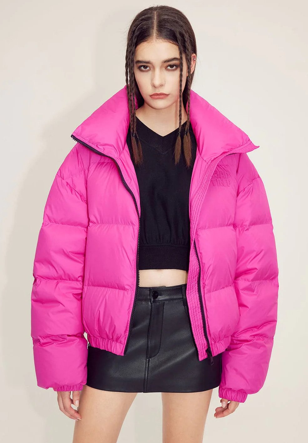 Miss Sixty Down jacket - pink - Zalando