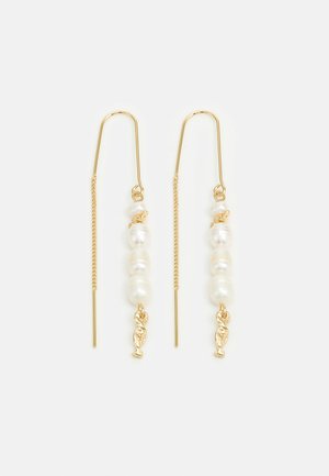 BERTHE DANGLE PEARL - Earrings - gold-coloured