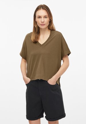 s.Oliver, T-SHIRT - T-Shirt basic - braun