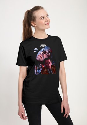 Henry Tiger HORRORLINE DRACULA - T-shirts print - black