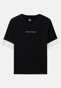 Trükipildiga T-särk - black