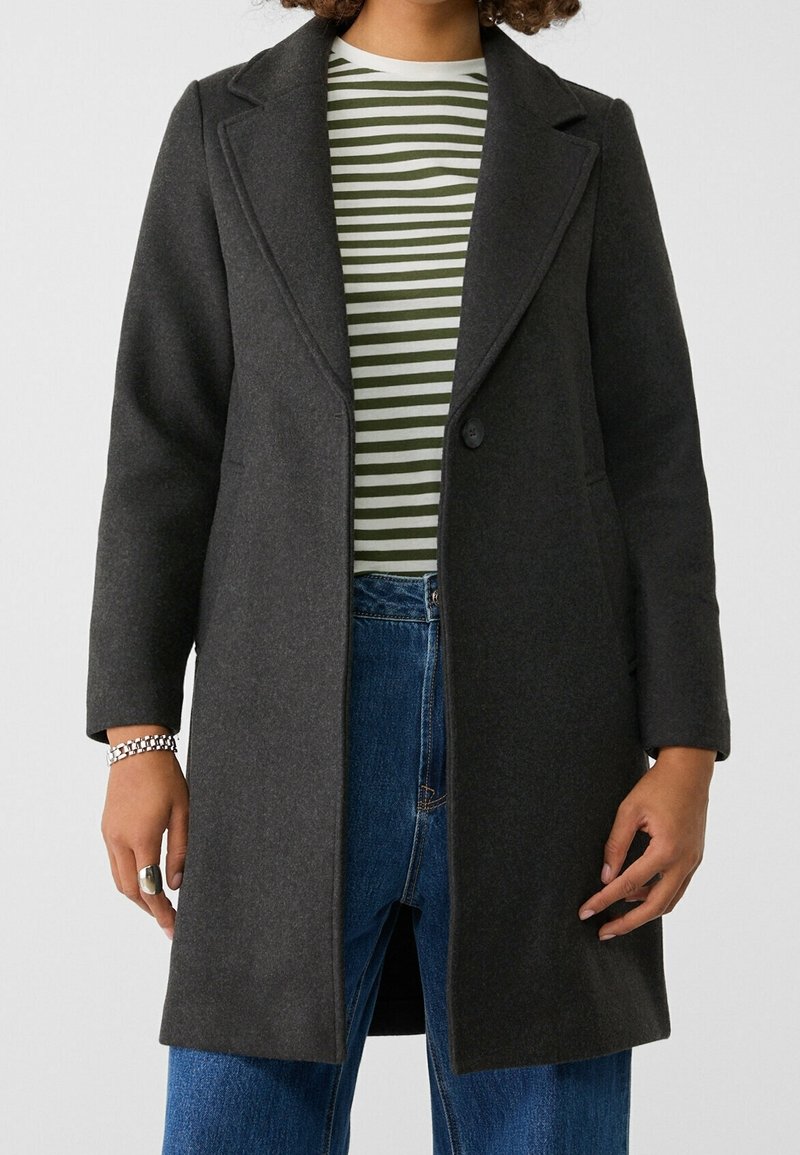 Stradivarius Mantel - dark grey