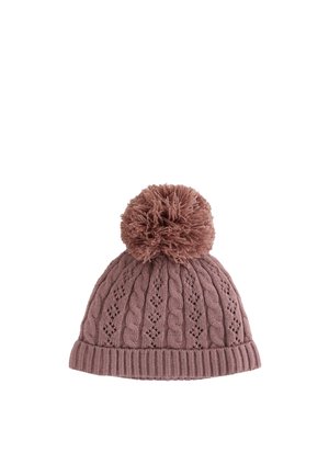 Next, BABY BEANIE HAT . - Beanie - brown cable knitted