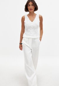 STRUCTURED  - Blouse - white