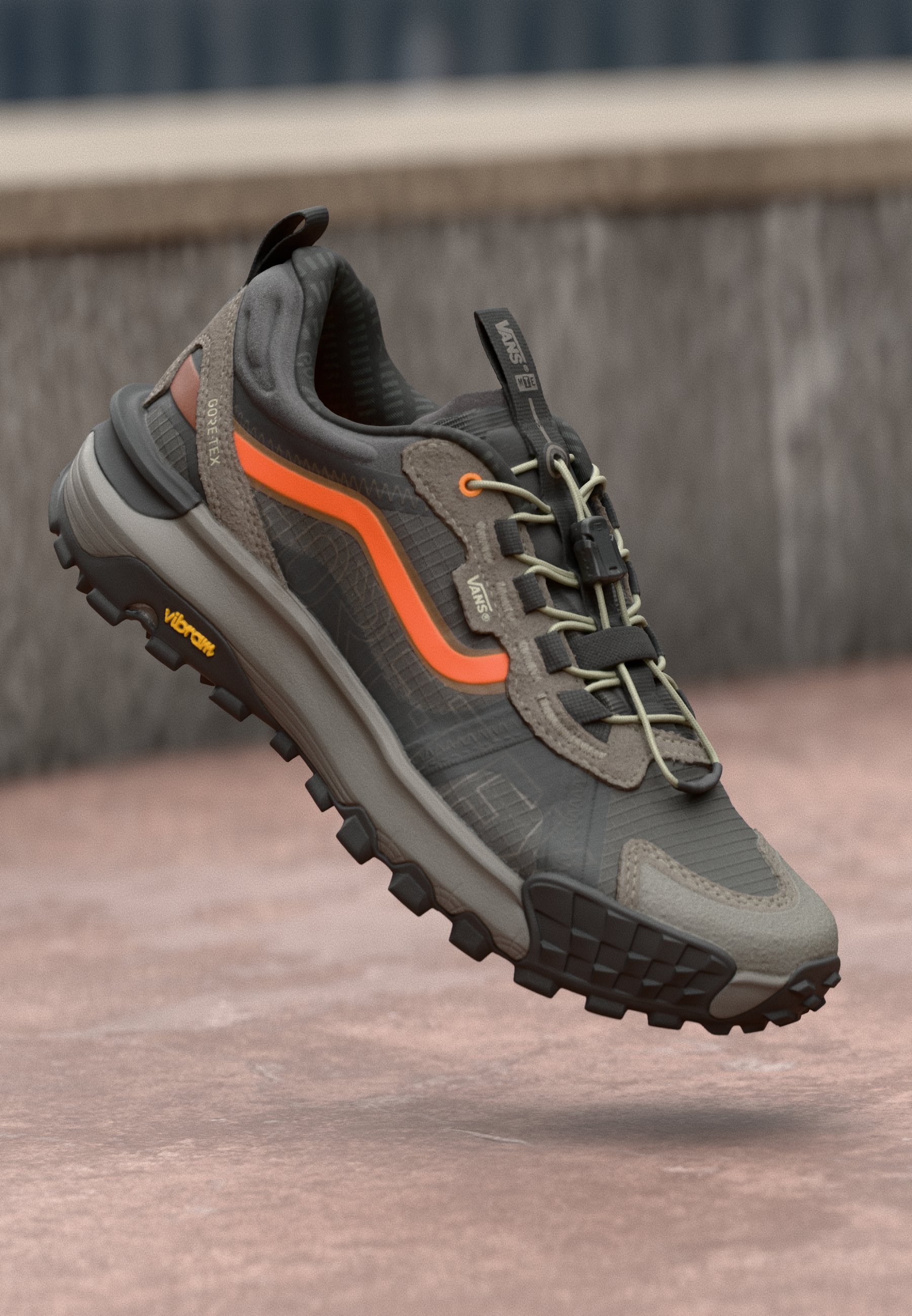 Vans MTE CROSSPATH XC GORE TEX UNISEX - Trainers - black/orange Vans MTE CROSSPATH XC GORE TEX UNISEX - Trainers - black/orange