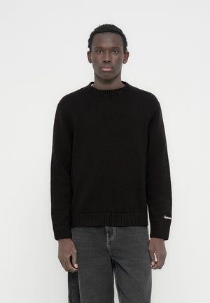 JORNORREBRO SPRING CREW NECK - Jumper - black/antique white
