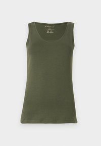 CREW NECK - Top - deep forest green