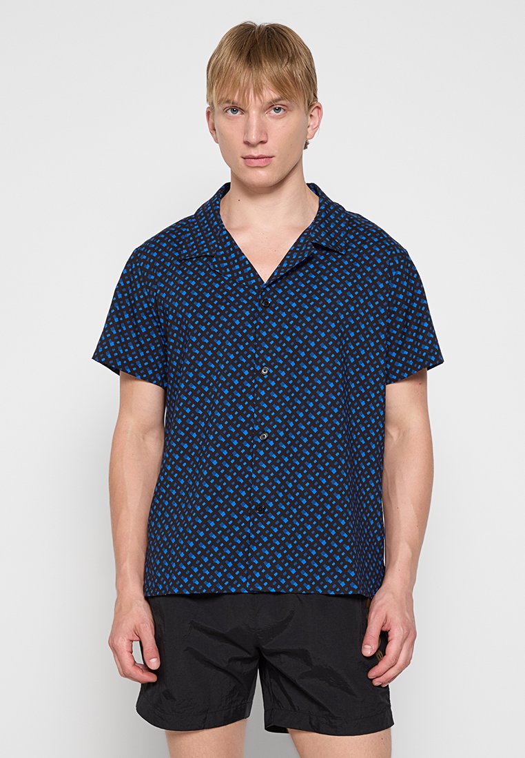 Boss Overhemd donkerblauw