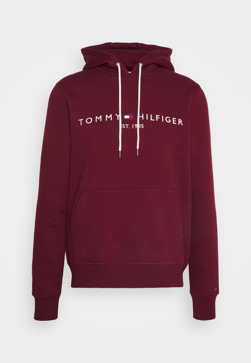 Fleece Hoodie Hilfiger Pullover Roter Tommy Hilfiger Hoodie Tommy