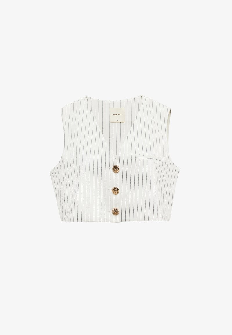 Koton CROP - Liivi - dark blue