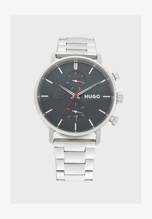 HUGO, #FLY - Kronograf - silver-coloured/blue