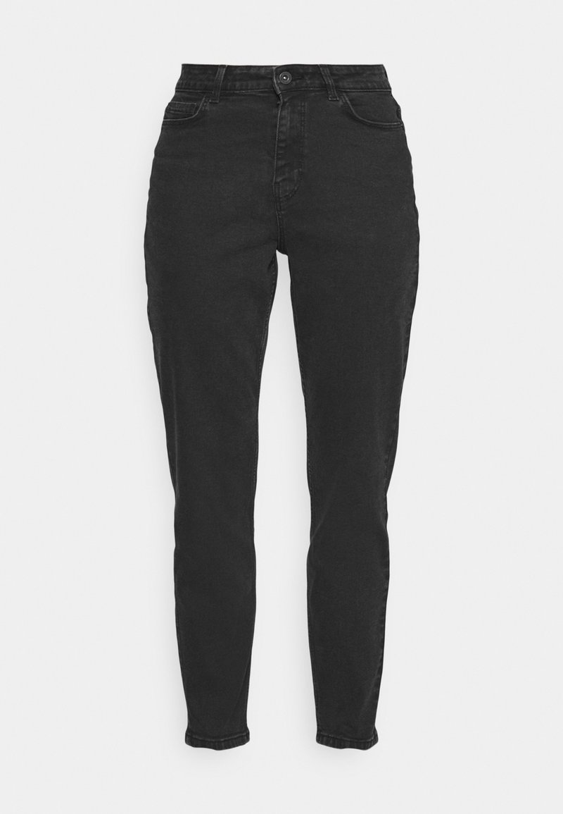 Pieces Petite Straight leg jeans zwart denim/blackdenim Pieces Petite Straight leg jeans zwart denim/blackdenim