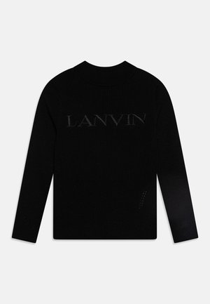 THIN - Pullover - black