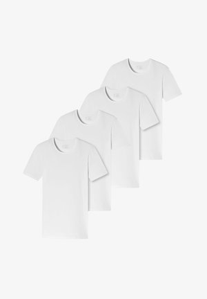 Schiesser 4-PACK - Undertrøjer - weiss