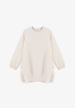 Touché Privé RUFFLED CREPE - Bluză de molton - beige