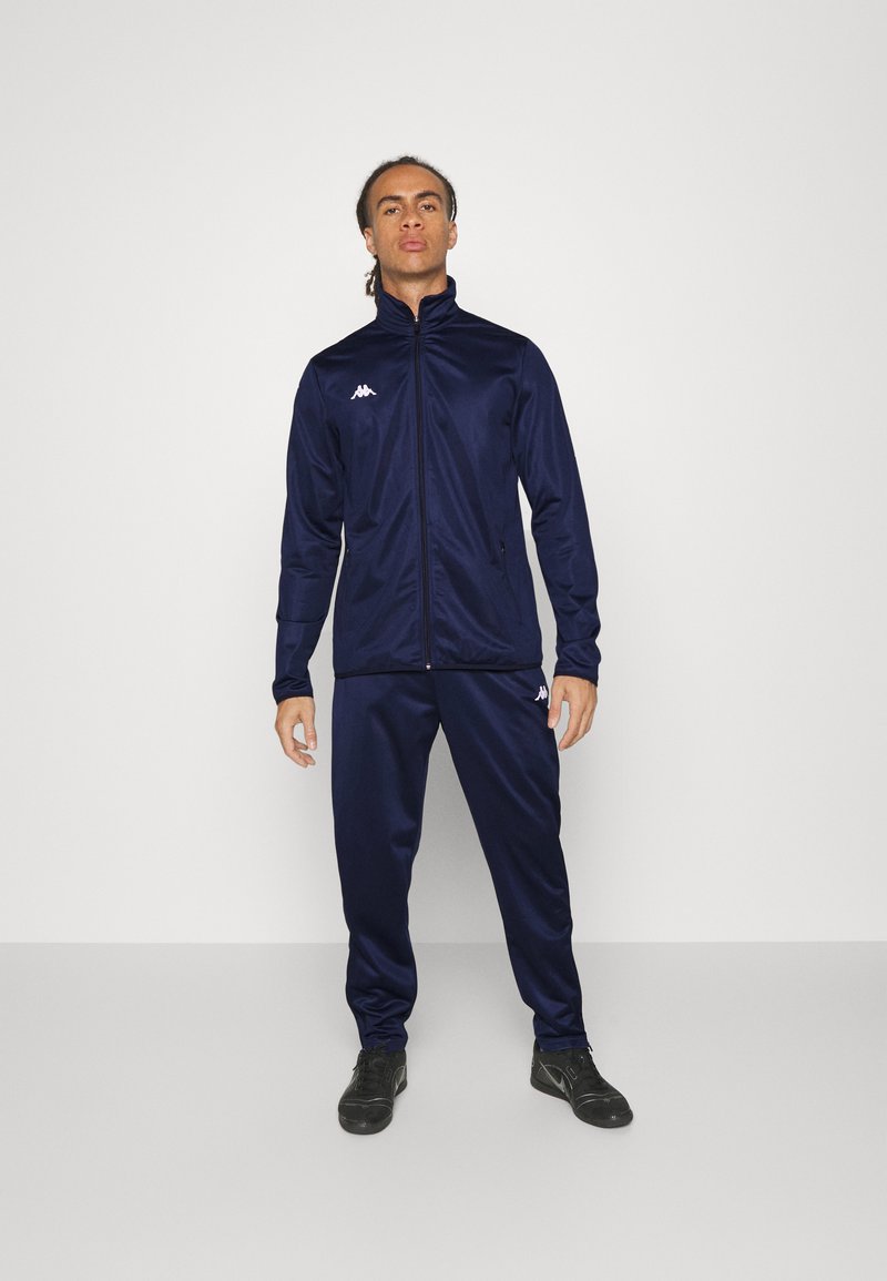 Kappa TRACKSUIT Treningsdress dress blue/mørkeblå Zalando.no