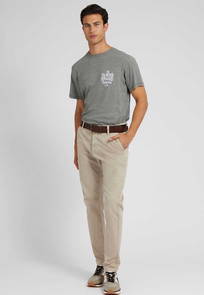 Guess T-shirt print blauw