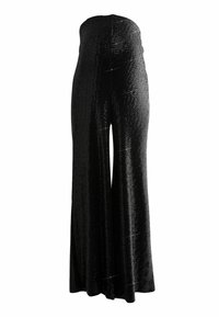 MATERNITY SPARKLE WIDE LEG  - Auduma bikses - black