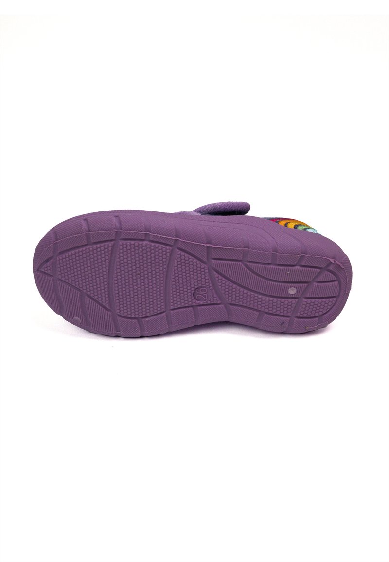 Kinder Sneaker | Kids2Go PEPPA PIG – SPARKLE RAINBOW – HOMESLIPPER – PURPLE Hausschuh purple/lila - EX48892 Kinder Sneaker | Kids2Go PEPPA PIG – SPARKLE RAINBOW – HOMESLIPPER – PURPLE Hausschuh purple/lila - EX48892