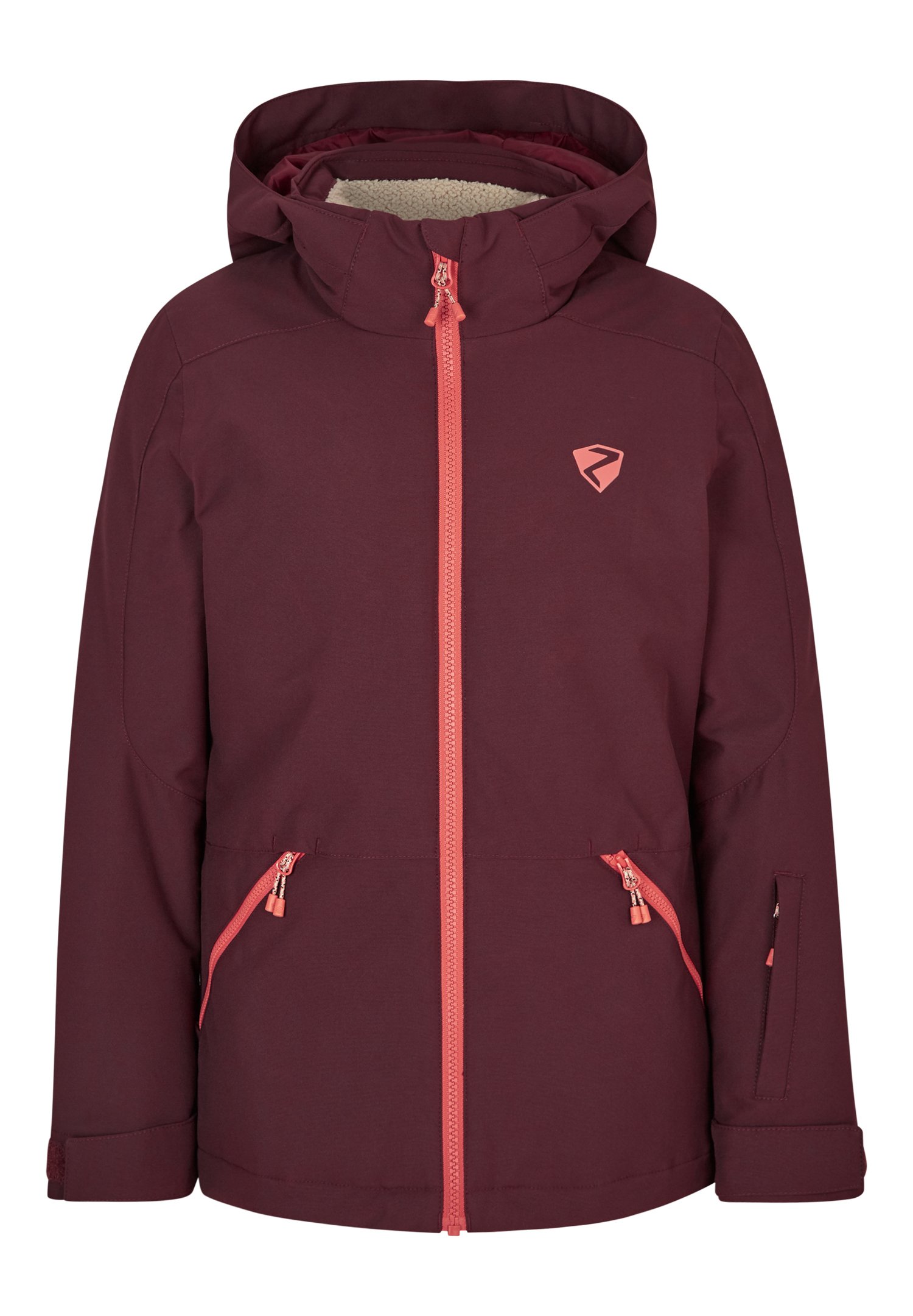 Ziener AMELY Snowboardjacke velvet red/bordeaux Zalando