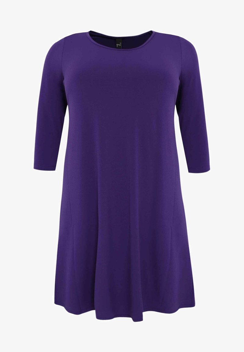 YOEK 3/4 SLEEVE - Jurk - purple