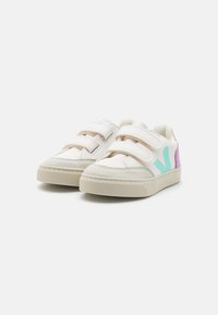 Veja SMALL V-12 UNISEX - Tenisky - extra-white/multicolor orchid
