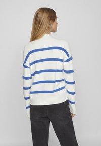 VILA VIRIL MOCK NECK  - Strickpullover - white alyssum